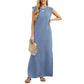 ⏳LAST DAY SALE 50% OFF!!💕Women's Wrinkle-Free Casual Dress with Split Hem