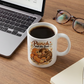 🥳2026 HOT SALE🥳 50% OFF!🔥"Punch and His Bear" Cute Monkey Ceramic Mug