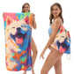 🥳LIMITED TIME 50% OFF!🏖️2-in-1 Convertible Beach Towel & Drawstring Backpack