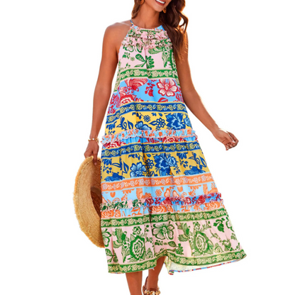 💕Women's Charming Loose Bold Print Dresses