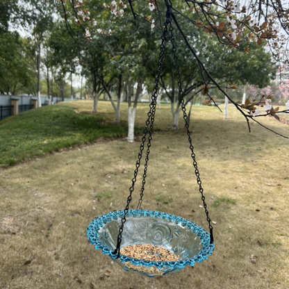 🥳2026 HOT SALE🥳💞50K+ SOLD!🐦🌧️ 50% OFF! Vintage-Style Bird Feeder with Bath – Hangs anywhere, easy to fill. Attracts robins & blue tits. Perfect for nature lovers. 🏡✨