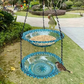 🥳2026 HOT SALE🥳💞50K+ SOLD!🐦🌧️ 50% OFF! Vintage-Style Bird Feeder with Bath – Hangs anywhere, easy to fill. Attracts robins & blue tits. Perfect for nature lovers. 🏡✨