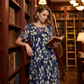 🌸 50% OFF NOW! ✨ Women's Floral A-Line Party Dress – Double-Layer Chiffon, Elegant Print & Knee-Length Fit 👗