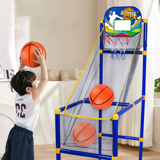 ⏰49% OFF NOW!⛹️💨Kids' Indoor Basketball Arcade Game with 4 Balls🏀