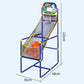⏰49% OFF NOW!⛹️Fast Shipping 🚚💨Kids' Indoor Basketball Arcade Game with 4 Balls🏀