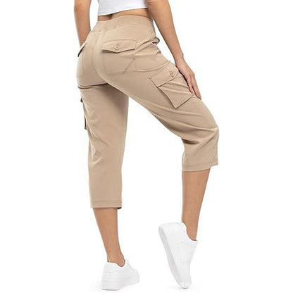 💥Limited-time 50% Off ✨Women's Lightweight Cargo Capris🌿 Adventure-Ready Comfort And Style 🌿