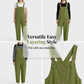 🌿New arrival 50% OFF!👖 Women's Casual Button-Front Overalls