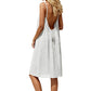 👗Only £10.99 Last Day Promotion!🔥Sexy Backless Cami Dress with Adjustable Drawstring