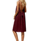 👗Only £10.99 Last Day Promotion!🔥Sexy Backless Cami Dress with Adjustable Drawstring