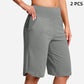 ⏰Last day sale 49% OFF🔥Women's High-Waist Yoga Shorts with Pockets