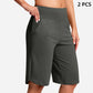 ⏰Last day sale 49% OFF🔥Women's High-Waist Yoga Shorts with Pockets