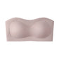 ⛱️Last Day Special Price ￡7.99!!💞Womens Strapless Bras Push Up Bandeau Bra Non Slip Wireless Supportive Padded Bras Seamless Comfortable Tube Jelly Bra