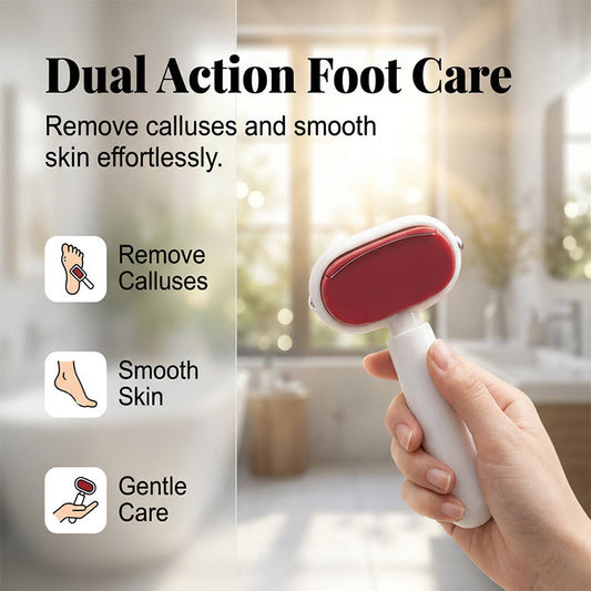 ✨📢LAST DAY SALE: Only ￡6.99!!!🔥Double-Sided Foot Scraper for Callus Removal