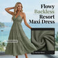 ⏳Time-Limited Special 60%Off⏰Women's Halter Neck Backless Maxi Dress
