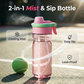 2-in-1 Mist & Sip Sports Water Bottle