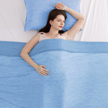 🏆LAST DAY SALE 60% OFF!!💕Smart Cooling Blanket❄️ Lightweight • Breathable • For Hot Sleepers & Night Sweats 😴