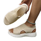 ⏳LAST DAY SALE ONLY ￡12.99!!💐 Women's Breathable Knit Platform Sandals – Air-permeable knit upper, cushioned sole & lightweight comfy summer footwear ✨