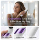 Multi-Function Cordless Ceramic Hair Straightener Brush