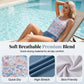 👙🌸 Women's High-Waist Floral Tankini Swimsuit – Tummy Control, Modest Coverage, Adjustable Straps, Removable Pads. Perfect For Beach, Pool & Honeymoon! 🌊💕☀️