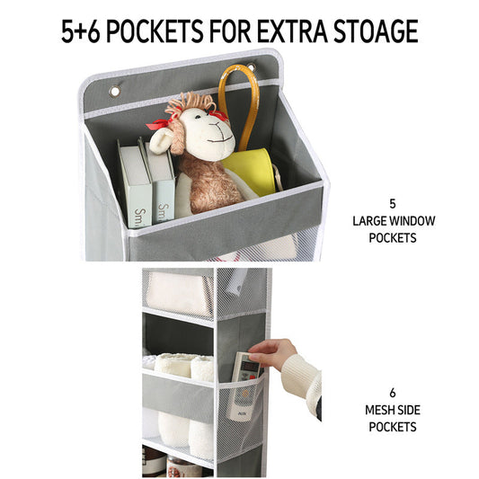 📦LAST DAY SALE 50% OFF⚡👗5-Tier Large-Capacity Hanging Organizer🛁