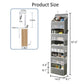 📦LAST DAY SALE 50% OFF⚡👗5-Tier Large-Capacity Hanging Organizer🛁