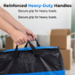 📦Last Day Special Price:£8.99!!!🧳 Collapsible Storage and Moving Bag – Heavy-duty handles & zippered closure – Folds flat, perfect for moving, travel or closet organization – reusable & easy to clean 🏠