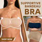 🏆 Last Day Special Price £9.99 ! 💐Supportive Bandeau Bra – Wire-free solid support, seamless strapless design, soft stretch fabric, anti-slip silicone band, comfy for daily wear & summer outfits✨