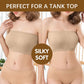🏆 Last Day Special Price £9.99 ! 💐Supportive Bandeau Bra – Wire-free solid support, seamless strapless design, soft stretch fabric, anti-slip silicone band, comfy for daily wear & summer outfits✨