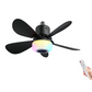 🏆LAST DAY SALE ONLY￡19.99 🎁Smart E27 Ceiling Fan Light with Hi-Fi Bluetooth Speaker & Mood Lighting  Cool Breezes • Crystal-Clear Sound • 16 Million Colours💡🌬️🎵