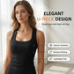 💖Last Day Special Price ￡10.99!!💖Women's Ribbed U-Neck Slim Fit Tank Top