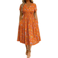 🌺LAST DAY SALE ONLY￡15.99!!🌿Women's V-Neck Floral Print Dress with Twist Waist