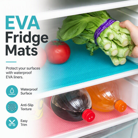 🧊 Last Day Special Price:£ 6.99🛡️ Waterproof Fridge Shelf Liners – Non-slip, easy-clean & food-safe – Keeps fridge shelves fresh & organized ✨
