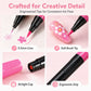 ⏳LIMITED-TIME ￡7.99!!⏰24 Colors Dual Ended Nail Art Pens Set