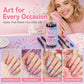 ⏳LIMITED-TIME ￡7.99!!⏰24 Colors Dual Ended Nail Art Pens Set