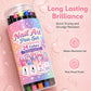 ⏳LIMITED-TIME ￡7.99!!⏰24 Colors Dual Ended Nail Art Pens Set