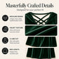 👗✨Women's Criss-Cross V-Neck Velvet Midi Dress✨𝘉𝘶𝘺 2 𝘢𝘯𝘥 𝘨𝘦𝘵 𝘢𝘯 𝘦𝘹𝘵𝘳𝘢 8% 𝘥𝘪𝘴𝘤𝘰𝘶𝘯𝘵