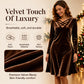 👗✨Women's Criss-Cross V-Neck Velvet Midi Dress✨𝘉𝘶𝘺 2 𝘢𝘯𝘥 𝘨𝘦𝘵 𝘢𝘯 𝘦𝘹𝘵𝘳𝘢 8% 𝘥𝘪𝘴𝘤𝘰𝘶𝘯𝘵