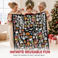✨Last Day 49% OFF🎨Family DIY Coloring Blanket for All Ages🎁Perfect Gift For Family & Friends