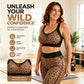 Women's Comfort Wireless Leopard Print Bra