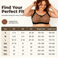 Women's Comfort Wireless Leopard Print Bra