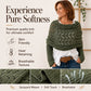 Women's Knit Scarf with Sleeves