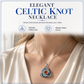 🔮LAST DAY SALE ONLY ￡9.99!!💕🎁Women's Celtic Knot Birthstone Pendant Necklace