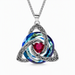🔮LAST DAY SALE ONLY ￡9.99!!💕🎁Women's Celtic Knot Birthstone Pendant Necklace