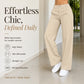 Women's High-Waist Straight-Leg Dress Pants