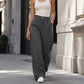 Women's High-Waist Straight-Leg Dress Pants