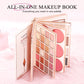 💄50% OFF NOW!🥳🥳 All-in-One Makeup Book Palette – Multi Layer Eyeshadow Blush Contour Highlight Makeup Kit, Portable Foldable Makeup Book for Daily & Party Makeup