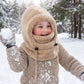 🖤Black Friday Flash Sale 50% OFF ❄️ Kids Windproof Thermal Balaclava – Warm & Cozy for Cycling 💖