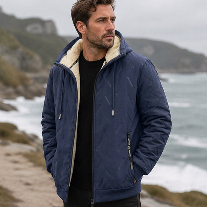 ⏳LAST DAY SALE 50% OFF!!🔥Men's Winter Thermal Hooded Jacket❄