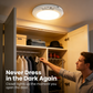 🔥Up to 50% OFF Today💡3-Mode Motion Sensor Ceiling Light – Rechargeable, Magnetic, Wireless