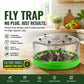 🎁💥LAST DAY SPECIAL PRICE!-￡7.99!! 🌿Reusable Non-Electric Fly Trap—no electricity, no poison! 🏠 Safe to use in the kitchen and around children and pets.